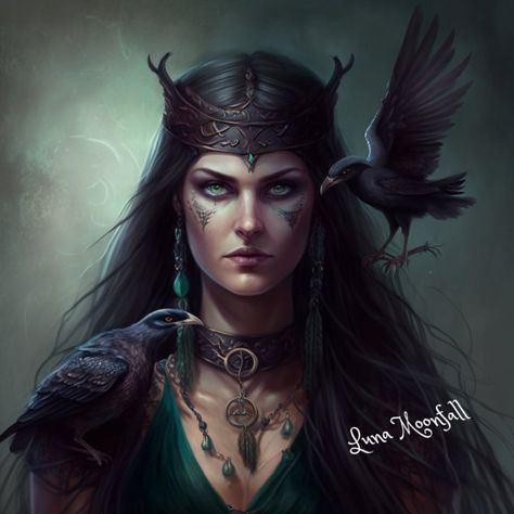 The Morrigan Tattoo, Morrigan Tattoo, Morrigan Goddess, Goddess Mythology, Writing Your Story, Irish Goddess, Forms Of Literature, The Morrigan, Irish Folklore