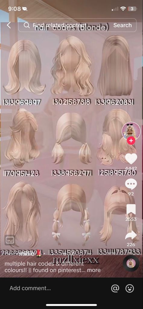 Blonde Hair Id Codes Berry Ave, Berry Avune Blonde Hair Codes, Bloxburg Straight Hair Codes, Berry Ave Blond Hair Codes, Bloxburg Blonde Ponytail Codes, Hair Codes Blonde Berry Ave, Blonde Codes For Berry Ave, Berry Avenue Outfit Codes Blonde Hair, Berry Ave Codes Hair Blonde