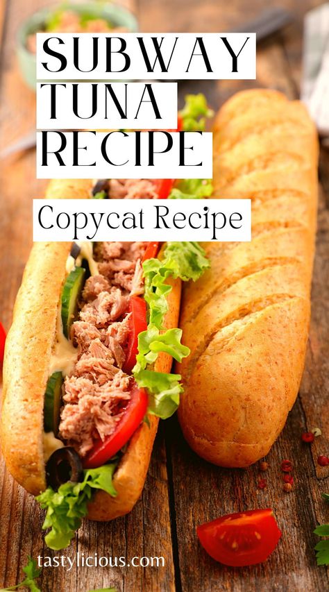 Subway Tuna Sandwich Recipe | healthy tuna sandwich subway | subway tuna recipe copycat | best subway tuna recipe | subway tuna fish recipe | subway tuna sandwich copycat recipe | how to make subway tuna recipe Tuna Fish Recipe, Healthy Tuna Sandwich, Subway Tuna, Tuna Sandwich Recipe, Tuna Spread, Best Tuna Sandwich, Tuna Sandwich Recipes, Tuna Fish Sandwich, Best Tuna Salad Recipe