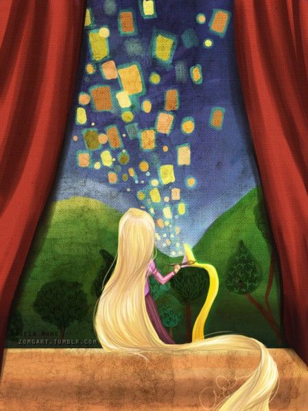 Rapunzel and the lantern painting. Rapunzel Watching Lanterns, Lantern Backdrop, Rapunzel Lantern, Rapunzel Painting, Disney Girls Room, Disney Kızları, When Will My Life Begin, Painting Princess, Glowing Lantern