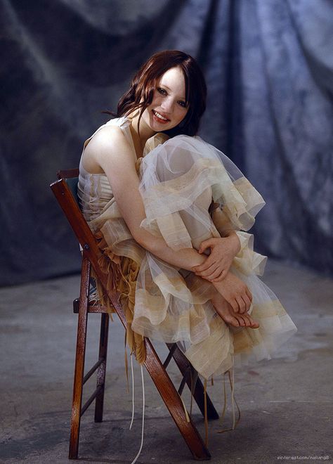 Emily Browning for OK Magazine Emily Browning, Emily B, Unfortunate Events, Sucker Punch, A Series Of Unfortunate Events, 8x10 Photo, A Chair, Browning, Television Show