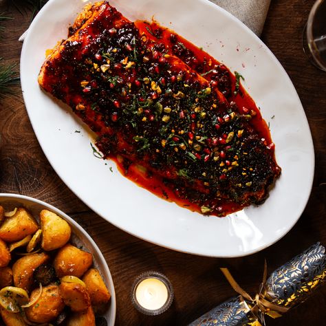 Rose Harissa & Honey Glazed Salmon Harissa Salmon, Harissa Recipe, Rose Harissa, Harissa Recipes, Honey Glazed Salmon, Honey Glazed, Family Feast, Honey Glaze, Glazed Salmon