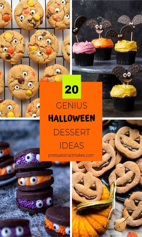 Creative Halloween Desserts, Halloween Dessert Ideas, Halloween Themed Desserts, One Little Project, Halloween Potluck, Halloween Themed Party, Halloween Deserts, Potluck Desserts, Classy Halloween