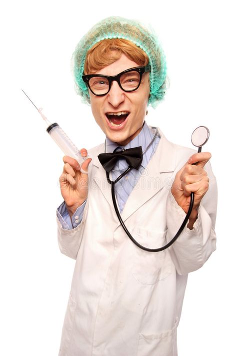 Mad Doctor Nerd. Funny guy dressed as a nurse , #AFF, #Nerd, #Doctor, #Mad, #Funny, #nurse #ad Crazy Doctor, Mad Doctor, Nerd Funny, Doctor Coat, Funny Guy, Doctor Humor, Funny Nurse, Man Humor, Pose Reference