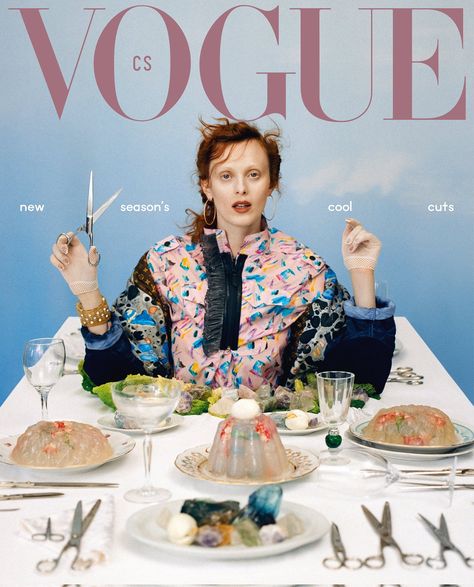 Paris December, Sebastian Kim, Sweet Makeup, Vogue Magazine Covers, Karen Elson, Love Store, Steven Meisel, Img Models, Vogue Covers