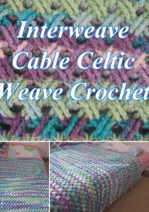 Celtic Weave Crochet, Left Handed Crochet, Crochet Cable Stitch, Celtic Weave, Easy Knitting Projects, Crochet Stitches Free, Crochet Geek, Crochet Cable, Puff Stitch