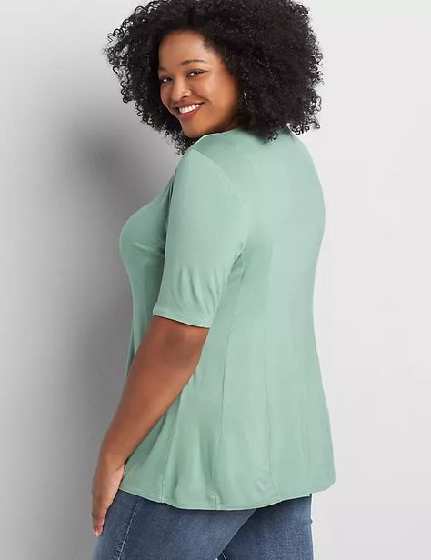 Plus Size Women’s Tops & Shirts | Lane Bryant Princess Inspired, Plus Size Clothing For Women, Getting Dressed, Dressy Tops, Long Shorts, Classic Silhouette, Plus Size Tops, Lane Bryant, Get Dressed