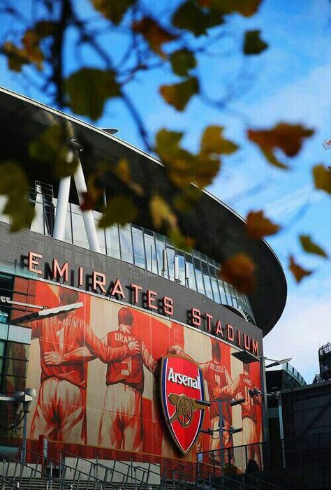 The Emirates The Emirates Stadium, Arsenal Stadium Aesthetic, Arsenal Emirates Stadium, Emirates Stadium Aesthetic, Emirates Stadium Wallpaper, Arsenal Artwork, Arsenal Aesthetic, Arsenal Fc Art, Arsenal Wallpaper