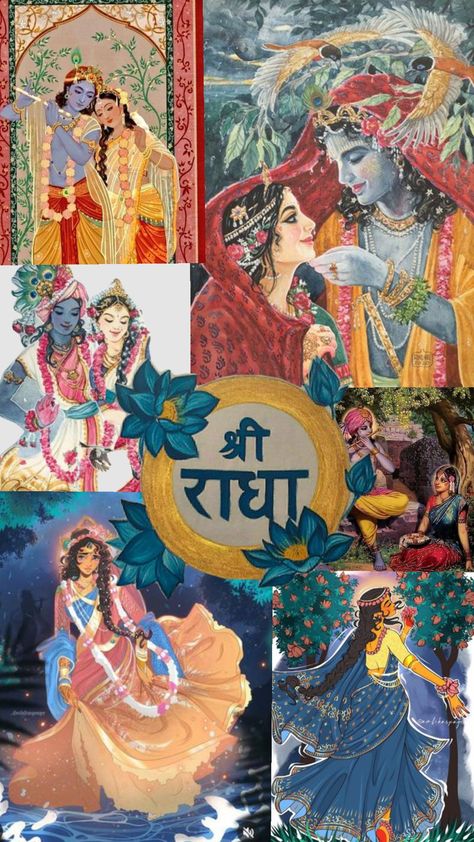 shree radha🌸 Silver Butterfly Wallpaper, Krishna Aesthetic, Little Kanha Ji Images, Hare Krishna Mantra, Shree Radha, Vintage Bird Illustration, Krishna Mantra, Radhe Shyam, Krishna Love Quotes