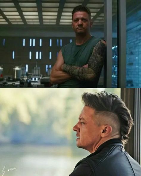 Hawkeye Mohawk Haircut, Hawkeye Endgame Haircut, Hawkeye Haircut, Hawkeye Endgame, Sebastian Hair, Superhero Squad, Mohawk Haircut, Hawk Eye, Mohawk Hairstyles Men