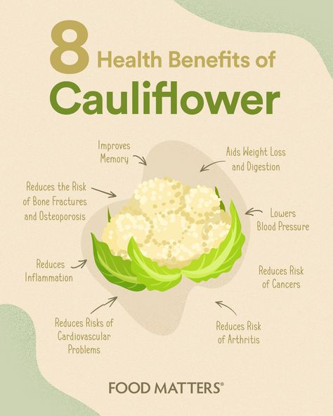 When you think of your favorite vegetables, 🤔 Cauliflower might not automatically come to mind, but this mild colored, mild-flavored vegetable delivers a whole spectrum of health benefits that’ll have you wondering how you can get more of it in your meals each day. 🍽 Benefits Of Cauliflower, Health Benefits Of Cauliflower, Cauliflower Benefits, Vegetable Benefits, Healthy Facts, Food Health Benefits, Food Matters, Healing Food, Healthy Food Choices