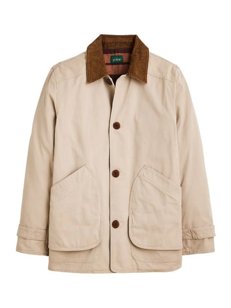 Barn Jackets Are Fall’s Biggest Outerwear Trend—Shop the 17 Best | Glamour Barn Coat, Chore Coat, Work Jacket, J Crew Men, Chore Jacket, Mens Chinos, Work Jackets, Suit Shop, Utility Jacket