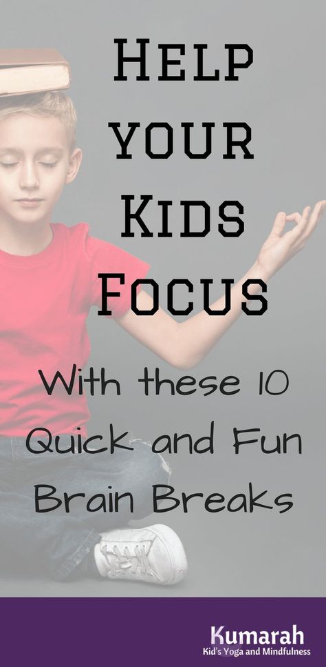 10 Quick Brain Breaks that Will Get your Kids to Focus - Kumarah Fun Brain Breaks, Preschool Movement, Preschool Gym, Help Kids Focus, Brain Game, Gym Games, Fun Brain, Brain Gym, Kids Moves