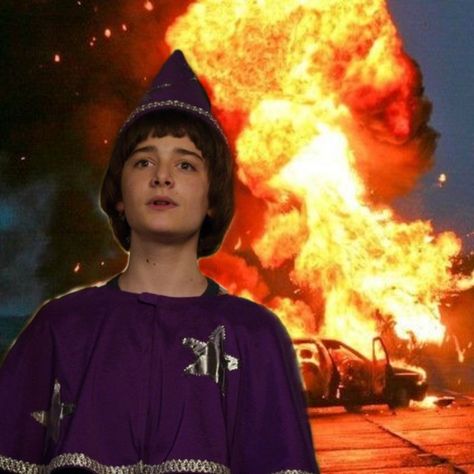 Will Byers stranger things Noah Schnapp Will The Wise, Reading Lists, Stranger Things, Reading, Purple