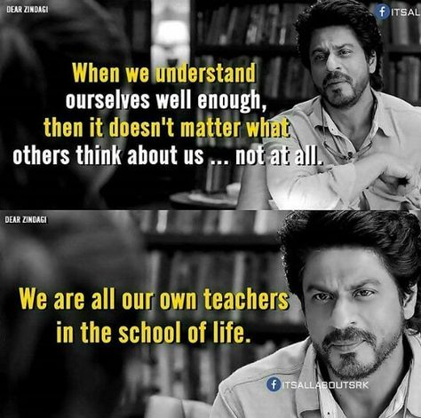 Dear Zindagi Quotes English, Dear Zindagi Quotes Wallpaper, Shahrukh Quotes, Shah Rukh Khan Quotes, Fish Biryani, Filmy Quotes, Dear Zindagi Quotes, Dear Zindagi, Movie Dialogues