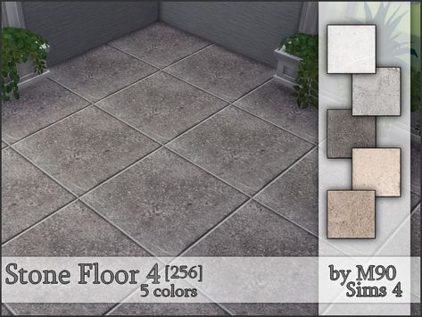 Sims4 Mod, Outside Flooring, Sims 4 Kitchen, Cc Folder, Play Sims 4, Cc Furniture, Sims 4 House Plans, Stone Floor, Free Sims