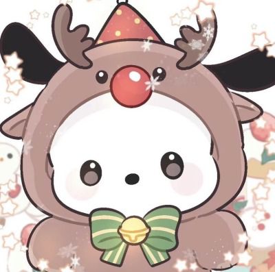 Christmas Profile Pictures, Reindeer Drawing, Kawaii Christmas, Anime Christmas, Hello Kitty Art, Hello Kitty Christmas, Cute Doodles Drawings, Christmas Icons, Hello Kitty Pictures