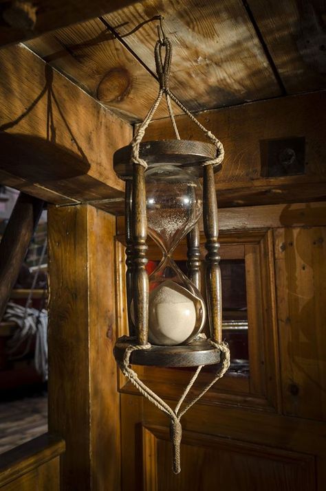 I love this so much..I'd have it hanging in my home at all times Pirate Kitchen, Shadow Texture, Pirate Room, Captains Quarters, Manage Time, Pirate Decor, Hourglasses, Pirate Halloween, Sea Captain