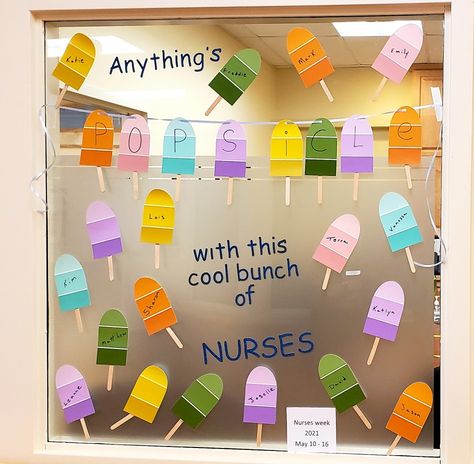 Health Care Week Ideas, Nursing Quality Board Ideas, Kudos Board For Work Nurse, Hospital Unit Decorations, Emergency Room Bulletin Board Ideas, Doctors Office Bulletin Board Ideas, Nurse Education Bulletin Board, Nursing Bulletin Boards, Nurse Board Ideas