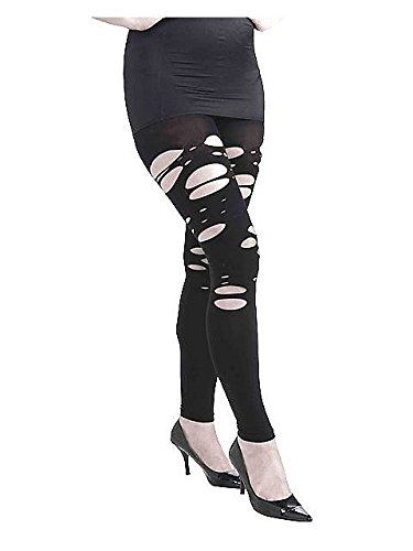 Womens Zombie Ripped Leggings -- Click image for more details. Torn Leggings, Ripped Leggings, 80s Costume, Costume Accessories, Black Leggings, Fashion Inspo Outfits, Zombie, Rocker