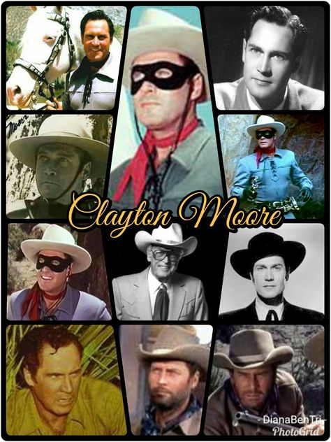 Old Western Actors, Clayton Moore, Cowboy Movies, The Lone Ranger, Batman Artwork, Tv Westerns, Movie Clips, Lone Ranger, John Wayne