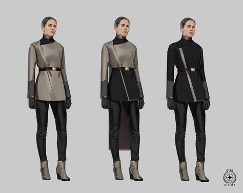 Sci Fi Clothing, Futuristic Armour, Eden Project, Star Wars Rpg, Future Clothes, Special Agent, Clothing Outfits, Futuristic Fashion, Star Citizen