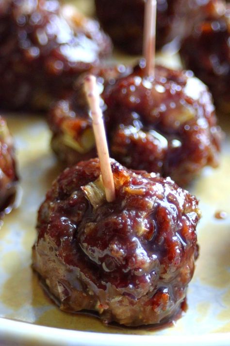 Autoimmune Recipes, Paleo Appetizers, Autoimmune Paleo Recipes, Glazed Meatballs, Aip Paleo Recipes, Paleo Main Dishes, Paleo Beef, Aip Paleo, Aip Recipes