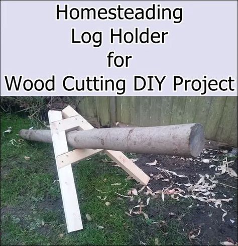 Log Projects, Wood Splitter, Log Holder, Firewood Storage, Quotes Ideas, Home Schooling, Log Furniture, Homestead Survival, The Homestead