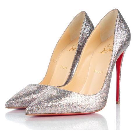 Glitter Stilettos, Glitter Pumps, Christian Louboutin So Kate, So Kate, Glitter Heels, Glitter Shoes, Stiletto Shoes, Stiletto Pumps, Shoes Pumps