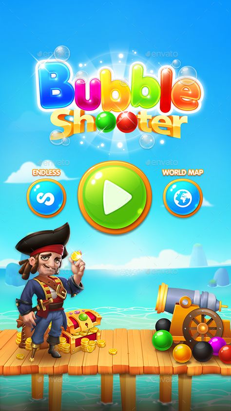 Bubble Mix, Game Font, Game Gui, Match 3 Games, Bubble Shooter, Game Title, Splash Screen, Game Interface, Game Ui Design