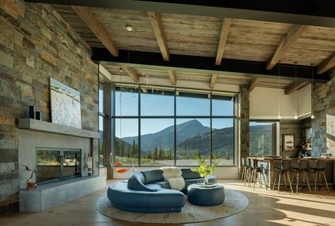 Yellowstone Club Golf Course Home — Big Sky Build Yellowstone Club, Big Sky, Luxury Life, Golf Course, Great Rooms, Golf Courses, This Is Us, Golf, Building