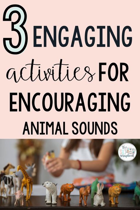 Are you searching for early intervention activities to work on symbolic sounds and exclamatory words? My blog gives you 8 engaging speech therapy activities to use with early intervention speech therapy. Some fun speech therapy activities you can do to encourage animal sounds are playing the What’s in the Bag activity with different animals, singing Old MacDonald, and playing Peek-a-Boo by hiding animals. Read all of these easy play based speech activities you can do for late-talkers. Animal Speech Therapy Activities, Animal Sounds Activity, Phase 1 Phonics, Early Intervention Activities, Early Intervention Speech Therapy, Phonics Books, Speech Therapy Games, Phonics Sounds, Early Intervention