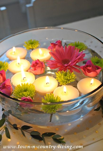 Candle In Water, Candles In Water, Floating Tea Lights, Floating Tea Light Candles, Diy Floating Candles, Home Flower Decor, Floating Candle Centerpieces, Diwali Decoration Items, Diwali Decorations At Home