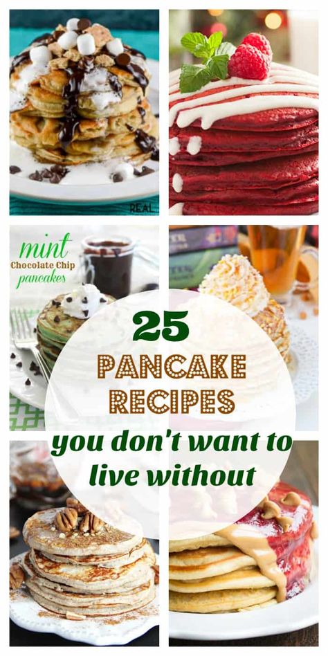 Healthy Fast Food Breakfast, Gourmet Pancakes, Flavored Pancakes, Best Pancake Recipe, Breakfast Specials, Pancake Recipes, Chocolate Chip Pancakes, Sweet Recipes Desserts, Christmas Breakfast