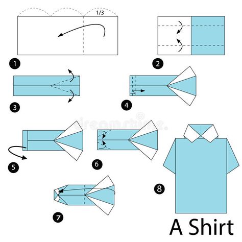 Origami Clothing, Origami Clothes, Origami Shirt, Shirt Tutorial, Friend Crafts, Cute Paper, Paper Origami, How To Make Origami, Creative Gifts For Boyfriend