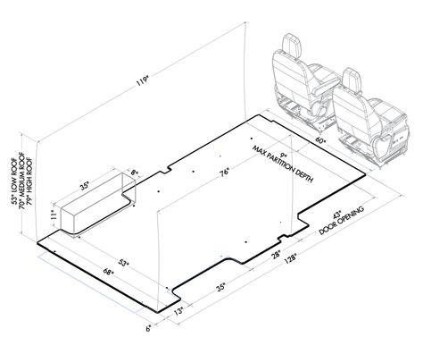 Ford Transit Vehicle Layouts                                                                                                                                                                                 More Ford Transit Conversion, Transit Connect Camper, Cargo Van Conversion, Ford Transit Camper, Transit Camper, Commercial Van, Transit Custom, Camper Van Conversion Diy, Van Living