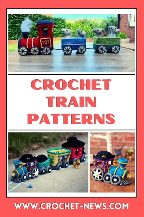 Ever since the invention of the railway, humans from all corners of the globe have maintained a long-held fascinations with trains. If you’re searching for train-themed crochet projects, these crochet trains below will ensure you’re on the right track. Crochet Train, Patterns For Crochet, Crochet Hairband, Crochet Bloggers, Easy Crochet Hat, Free Crochet Bag, Baby Frock Pattern, Cardigan Crochet, Crochet Beanie Pattern