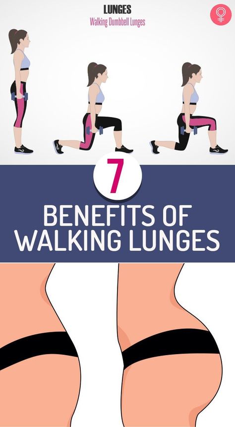 7 Benefits Of Walking Lunges: This exercise helps tone thigh muscles, boosts strength and flexibility, improves core and hip stability, and enhances balance and athletic performance. Read on to know the benefits of walking lunges, how to do them, and the muscles this exercise targets. Lunges Benefits, Improving Balance, Walking Lunges, Lunge Workout, 20 Pounds In 2 Weeks, 12 Minute Workout, Tone Thighs, Benefits Of Walking, Yoga Burn