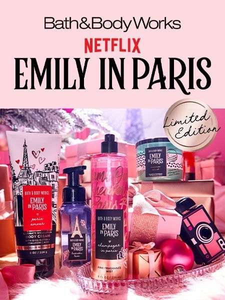 Netflix + Bath & Body Works | Bath & Body Works Bath And Body Works Scents, Light A Candle, Press Play, Emily In Paris, Fragrance Mist, Bath Body Works, Bath Body, Body Cream, Bath And Body Works