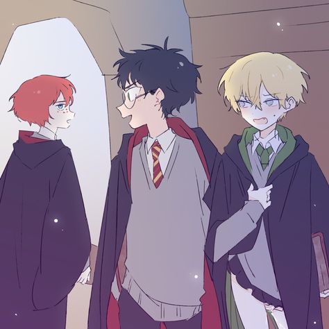 Harry X Draco, Drarry Fanart, Harry Draco, Gay Harry Potter, Harry Potter Artwork, Harry Potter Comics, Draco Harry Potter, Harry Potter Draco Malfoy, Harry Potter Ships