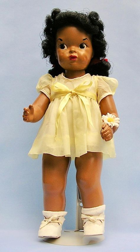 From dolls to magazine covers: how early black designers made their mark Black Dolls, Black Dolls Vintage, Vintage Midge Doll, Black Bythle Doll, African American Baby Dolls, Black Baby Dolls, Ebony Magazine 1960s, African American Dolls, Vintage Paper Dolls