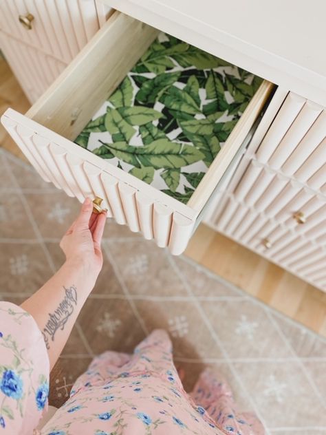 Glam HEMNES Dresser Hack. No power tools needed. - IKEA Hackers Hemnes Dresser Hack, Nordli Ikea, Ikea Dresser Hack, Ikea Hemnes Dresser, Ikea Nordli, Dresser Hack, Hemnes Dresser, Dresser Hardware, 12 Drawer Dresser