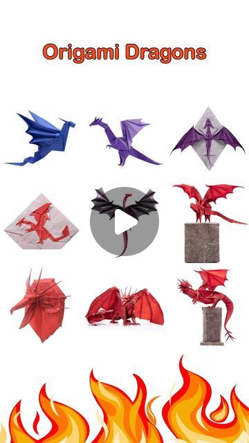 Origami Dragons, Year Of Dragon, Origami Dragon, Cardboard Sculpture, Origami Art, My Youtube Channel, Diy Handmade, Creative Art, Paper Art