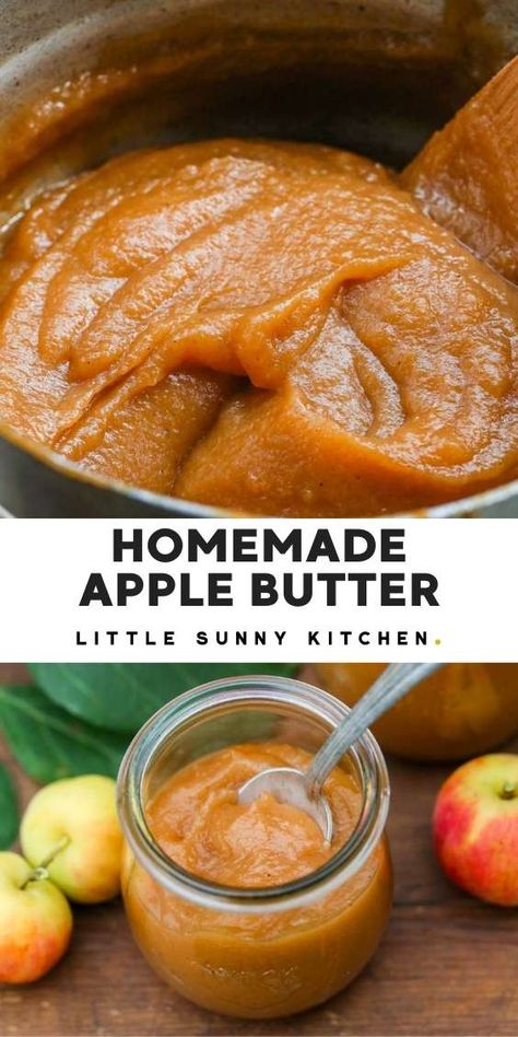 Creamy Apple Butter, Apple Butter Recipe Stove Top Small Batch, Fall Dinner Recipes Stovetop, Apple Butter From Applesauce, Stovetop Apples, Apple Butter Recipe Stove Top, Stove Top Apple Butter, Apple Butter Easy Recipe, Stovetop Apple Butter