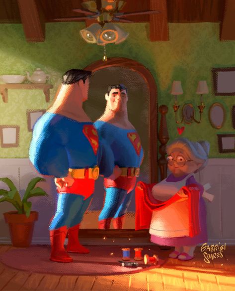 ArtStation - Superman Color Keys Superman Legacy, Clark Superman, Martha Kent, Superman Characters, Superman Costume, Wordless Book, Superman Costumes, Superman Art, Univers Dc