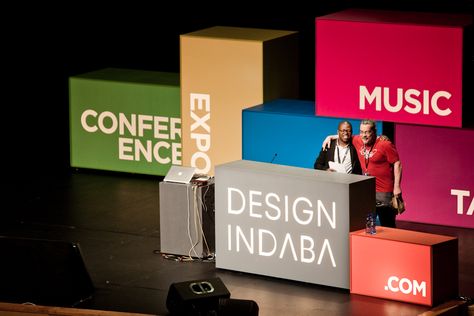 Design Indaba 2013 featuring Neville Brody and Khaya Dlanga  "Design for change. Design for good. Design for a better world." Sitemap Design, Events Backdrop, Corporative Events, Christoph Niemann, Conference Branding, Corporate Events Decoration, Corporate Event Design, Conference Venue, Stage Decor