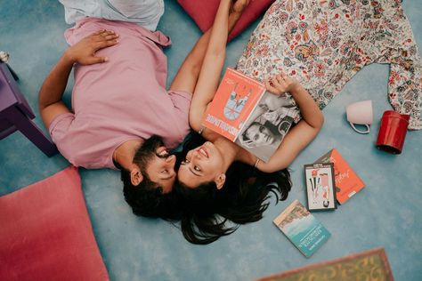 Photo of intimate pre wedding shoot idea at home with books Wedding Shoot Ideas, Pre Wedding Shoots, Ready For Marriage, Pre Wedding Shoot Ideas, Pre Wedding Photoshoot Outdoor, Wedding Shoots, Wedding Gifts For Groomsmen, Pre Wedding Poses, Intimate Photos