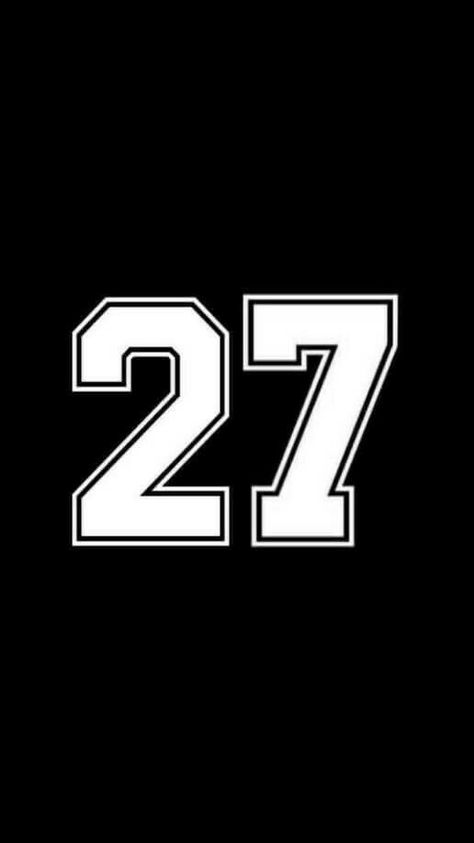 27 Aesthetic Number, 27 Wallpaper Number, 27 Wallpaper, Nike Wallpaper Iphone, Number Wallpaper, Wallpaper Best, Number 27, Sublimacion Ideas, Number Tattoos