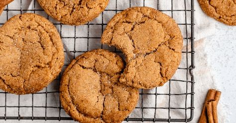 Brown Butter Pumpkin Snickerdoodles | Ambitious Kitchen Friendsgiving Brunch, Healthy Bakes, Paleo Christmas, Pumpkin Snickerdoodles, Pumpkin Mac And Cheese, Savory Pumpkin Recipes, Pumpkin Eater, Brown Sugar Cookies, Pumpkin Cinnamon Rolls