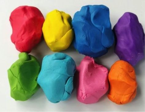 Making your own playdough is a great quarantine activity if you're entertaining toddlers. Here's the easy, no-cook recipe we used. Make Your Own Playdough, Entertaining Toddlers, Easy Playdough Recipe, Kristina Webb, Mango Ice Cream, Three Primary Colors, Playdough Recipe, No Cooking, Thermomix Recipes